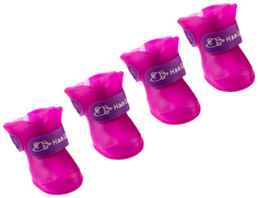 Сапоги резиновые Вездеход, набор 4 шт., размер L, подошва 5.7 Х 4.5 см, фиолетовые Пижон