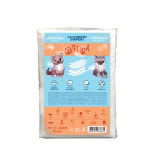 Пеленки для животных Ortiga Classic впитывающие, с суперабсорбентом, 40х60 см, 10 шт