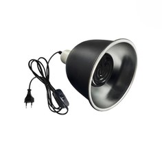 Светильник для террариума Mobicent LST215-50K с керамической лампой, черный, 50 Вт