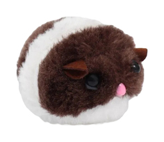 Игрушка для кошек Пижон вибрирующая, 5 см, бело-коричневая