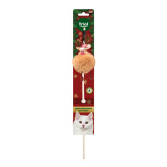 Игрушка для кошек Triol New Year Дразнилка Пушистый олененок