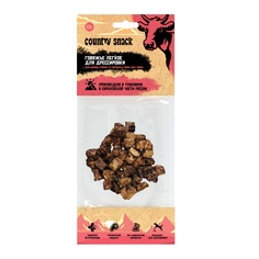 Лакомство для собак Country Snack Говяжье легкое, для дрессировки, 10 г