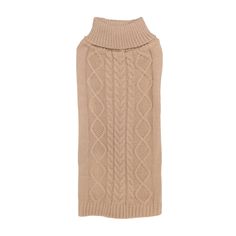 Свитер для животных Kuchenland Косы Fashion pet 45 см р L полиэстер бежевый