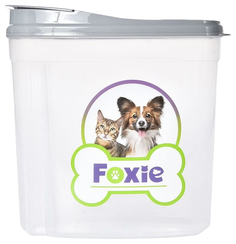 Контейнер для корма Foxie пластиковый, 29,7х12,5х29,7 см, 6 л