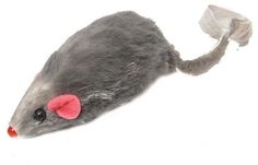 Игрушка для кошек Каскад Мышь забавная резиновая 11см