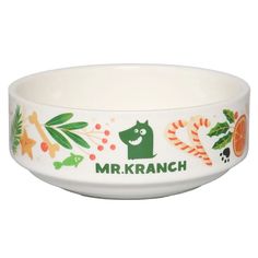 Миска для собак и кошек Mr,Kranch Новогодняя фарфор 350 мл в ассортименте