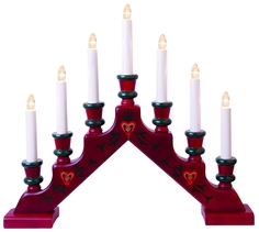 Светильник новогодний Горка рождественская sara tradition 9301 белый теплый No Brand