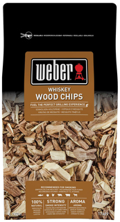 Щепа для копчения дубовая Weber 17627 Wood Chips Whiskey 0,7 кг
