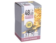 Световая гирлянда новогодняя Koopman Капельки света AX8416210 3,6 м белый теплый