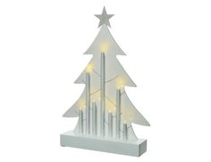 Светильник новогодний Kaemingk свечи у елочки 540420 белый теплый