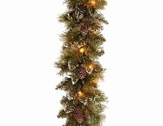 Хвойная гирлянда National Tree Company бристоль с шишками 31BRIS9AB/GB-300-9A-B 274 см
