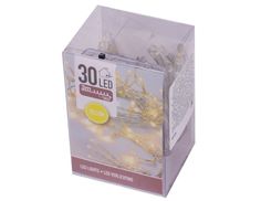 Световая гирлянда новогодняя Koopman Разноцветная капель AXS300340-желтый 3 м желтый