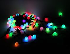 Световая гирлянда новогодняя SnowHouse RB-OLDBL100-RGB-E-SM 15 м разноцветный