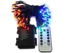 Световая гирлянда новогодняя SnowHouse LD120-GM-BO-RC 12 м разноцветный