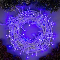 Световая гирлянда новогодняя Luazon Lighting нить 3556822 20 м синий