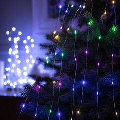 Световая гирлянда новогодняя Luazon lighting Конский хвост 5206119 2 м разноцветный