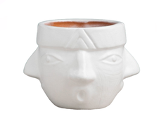 Цветочное кашпо Хорошие сувениры Мимика Р00013442 0,5 л белый 1 шт.