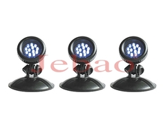 Jebao GL1-3 LED подсветка подводная надводная светодиодная + 4 цветных фильтра 12 В, 3x1,6 No Brand