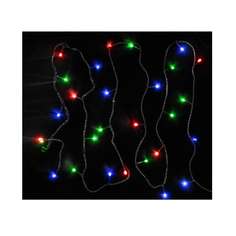 Световая гирлянда новогодняя SHLights ild400c-gm 400led 4690601043764 20 м разноцветный