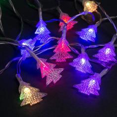 Световая гирлянда новогодняя Luazon Lighting елки 806826 3 м разноцветный