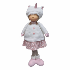Новогодняя фигурка Мальчик девочка 0 1 шт. No Brand