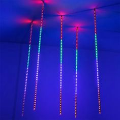 Уличная светодиодная гирлянда Ardecoled тающие сосульки 230V разноцветный RGB 026056