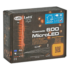 Световая гирлянда новогодняя Lotti 6,22 м разноцветный