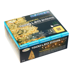 Световая гирлянда новогодняя Lotti Уличная 34,5 м белый теплый