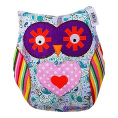 Фигурка Cheng Kuo Сова фиолетовая 24 см