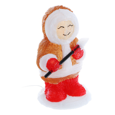 Фигурка Kaemingk Эскимос светящаяся