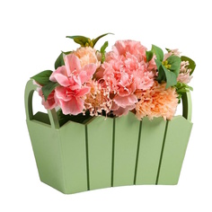 Цветочное кашпо Мария 5309152 0,5 л оливка No Brand