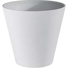 Цветочный горшок Teraplast Re-pot hoop round self watering 33703025237 4 л белый 1 шт.
