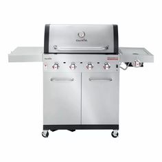 Газовый гриль Char-Broil Professional PRO 4S и набор инструментов, перчатки, щетка