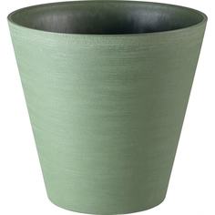 Цветочный горшок Teraplast Re-pot hoop round self watering 17920861 0,4 л зеленый 1 шт.