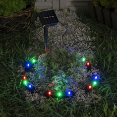 Подсветка для кустов SOLAR, IP44, "Обруч", LED-15-1.2V, МУЛЬТИ Luazon Lighting