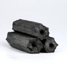 Уголь древесный брикетированный 3 кг, короб No Brand