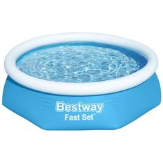 Бассейн надувной круглый Bestway Fast Set 244х61 см