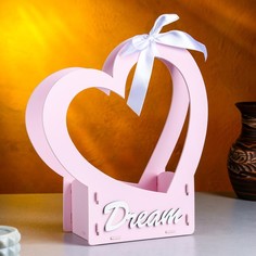 Цветочное кашпо Dream 9683855 розовый No Brand