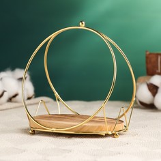 Подставка для кашпо овальная 13x10x13см No Brand