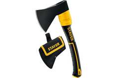 STAYER Fiberglass Кованый топор 600/800 г, с чехлом 2062-06P_z02