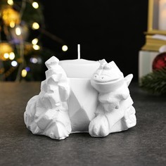 Фигурное кашпо "Дракон" 12х8х8см No Brand