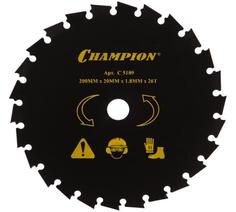 Нож с долотообразными зубцами (200х20 мм) Champion C5109