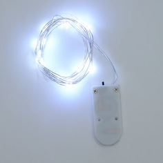 Гирлянда 2 м, 20 led, холодный белый No Brand