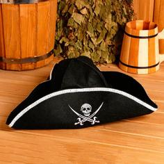 Шапка для бани "Шляпа Пират" No Brand