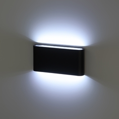 Декоративная подсветка ЭРА WL41 BK светодиодная 10Вт 3500К черный IP54 для интерьера, фаса ERA