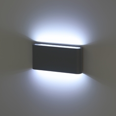 Декоративная подсветка ЭРА WL41 GR светодиодная 10Вт 3500К серый IP54 для интерьера, фасад ERA