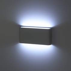 Декоративная подсветка ЭРА WL41 WH светодиодная 10Вт 3500К белый IP54 для интерьера, фасад ERA