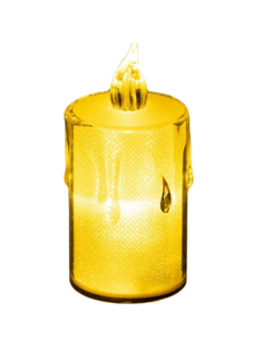 Светильник декоративный Феникс-Презент электронная свеча LED в корпусе из пластмассы 90694