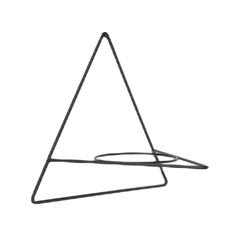 Подставка для цветовVipSet Ларго настенная треугольник для одного горшка 12,5 см