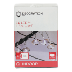 Гирлянда шары 10 LED 1,8 м No Brand